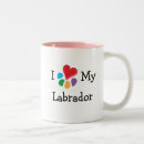Pesquisar por eu amo meu labrador canecas Coração