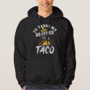 Pesquisar por taco moletons com capuz masculinos Comida mexicana