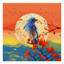 Pesquisar por pássaro japonês pôsteres Natureza