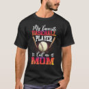 Pesquisar por baseball mom camisetas Player