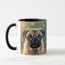 Pesquisar por pug adorável canecas Amante de cachorros