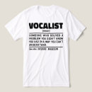 Pesquisar por vocalista camisetas Profissão