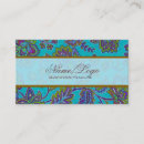 Pesquisar por paisley colorido cartao de visita Floral