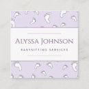 Pesquisar por babysitter padrao cartao de visita Caregiver