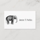 Pesquisar por elefante cartao de visita Vintage