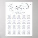Pesquisar por wedding seating chart pôsteres Azul marinho