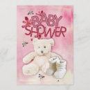 Pesquisar por teddybear convites Menina