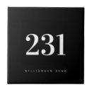 Pesquisar por números da casa azulejos Tipografia