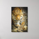Pesquisar por onça impressão de canvas Leopardo