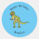 Pesquisar por t rex engraçado adesivos For kids
