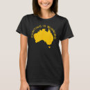 Pesquisar por mapa austrália camisetas Para