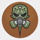 Pesquisar por máscara de gás adesivos Crânio