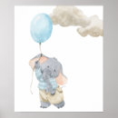 Pesquisar por elefante azul pôsteres Balão