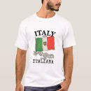 Pesquisar por mapa da bandeira de italia camisetas Emblema