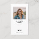 Pesquisar por foto preto e branco cartao de visita Simples