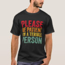 Pesquisar por please camisetas Terrible