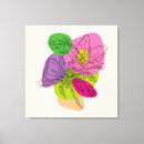 Pesquisar por verde claro impressão de canvas Flor