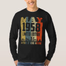 Pesquisar por aniversário 1958 camisetas Pode
