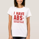 Pesquisar por abdômen camisetas Engraçado