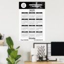 Pesquisar por calendário grande pôsteres Ano novo