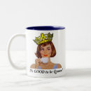 Pesquisar por você é minha rainha canecas Café