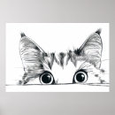 Pesquisar por desenho gato pôsteres Animal