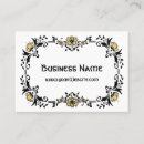 Pesquisar por flores antigas cartao de visita Vintage