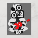 Pesquisar por guitarra vermelha cartoes postais Preto