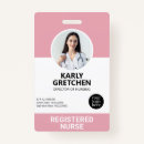 Pesquisar por personalizar crachás Id de segurança