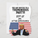 Pesquisar por de donald trump convites Personalizar