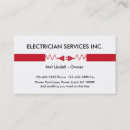 Pesquisar por empresa elétrica cartao de visita Simples