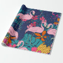 Pesquisar por flamingo engraçado papel de presente Fofofo