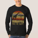 Pesquisar por girafa retro camisetas Selvagem
