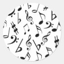 Pesquisar por notas musicais brancas adesivos Banda
