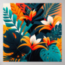 Pesquisar por flor tropical pôsteres Folhas