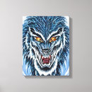 Pesquisar por pintura do lobo impressão de canvas Lobos