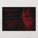 Pesquisar por preto e vermelho casamento convites Noiva