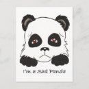 Pesquisar por urso triste cartoes postais Panda