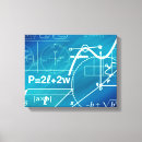 Pesquisar por matemática impressão de canvas Moderno