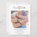 Pesquisar por gay save the date convites Arco íris