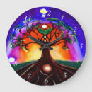 Pesquisar por árvore arco íris relogios de parede Árvore da vida