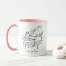 Pesquisar por pianista canecas Notas musicais