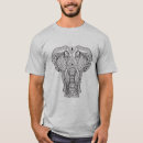 Pesquisar por elefante indiano camisetas Estilo do zen doodle