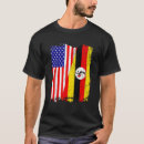 Pesquisar por bandeira de uganda camisetas Americano