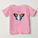 Pesquisar por da mosca bebê camisetas Borboleta