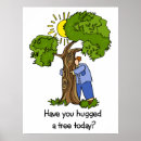 Pesquisar por hugger da árvore pôsteres Verde