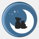 Pesquisar por cão da lua adesivos Azul