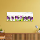 Pesquisar por tulipas impressão de canvas Roxo