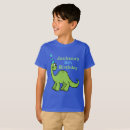 Pesquisar por aniversário do dinossauro camisetas Miúdos