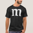 Pesquisar por letra m alfabeto masculinas camisetas Carta